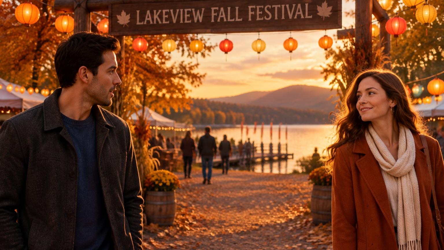 Lanterns Across the Lake