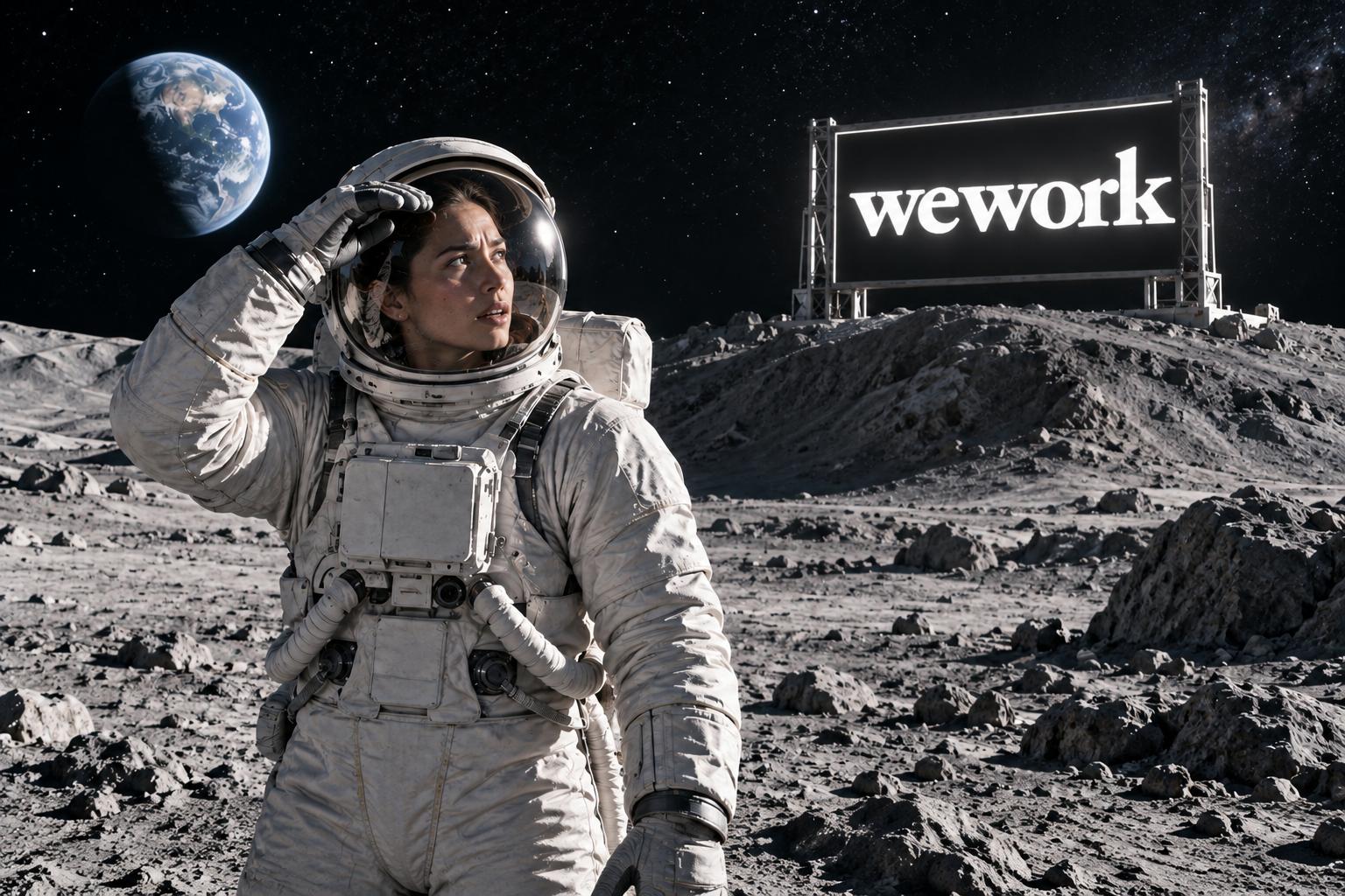 L'astronaute et l'affichage inattendu