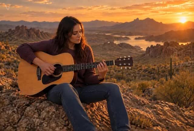 Desert Golden Serenade