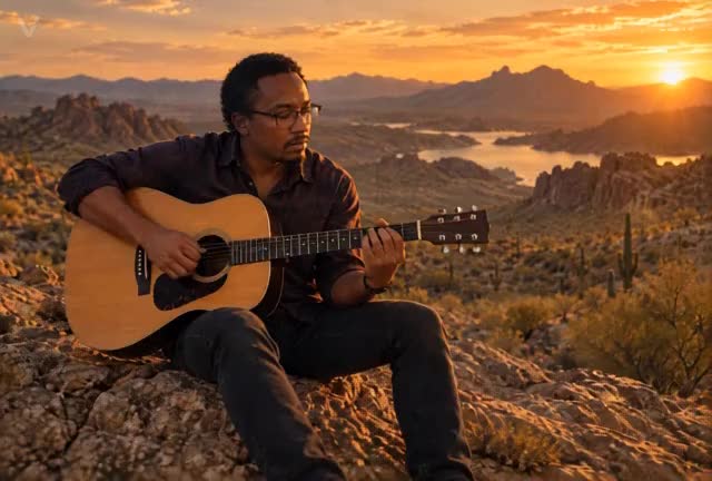 Desert Guitarist